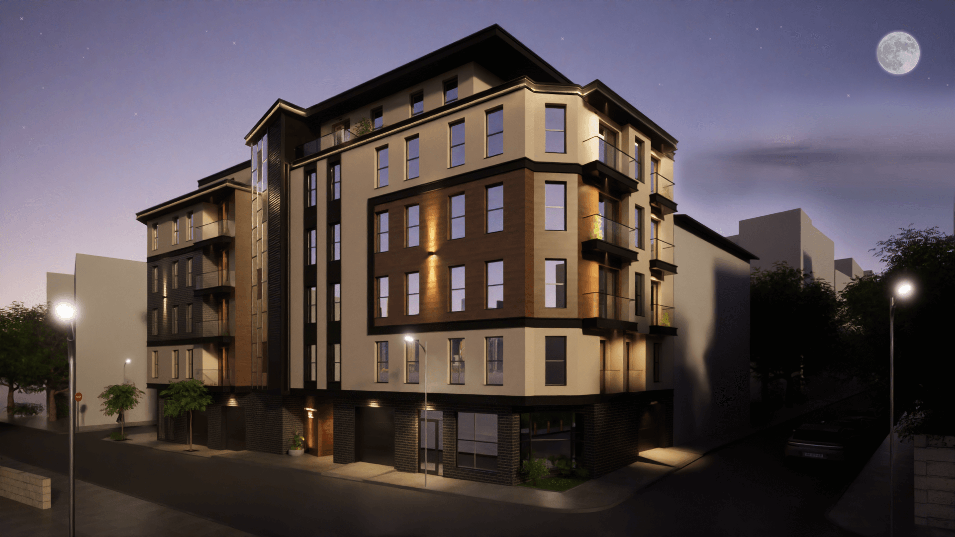 Жилищна сграда Crystal